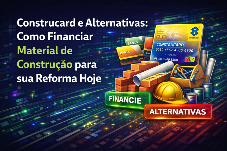 Como Financiar Material de Construção